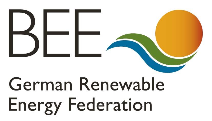 Logo BEE Englisch German renewable energy federation