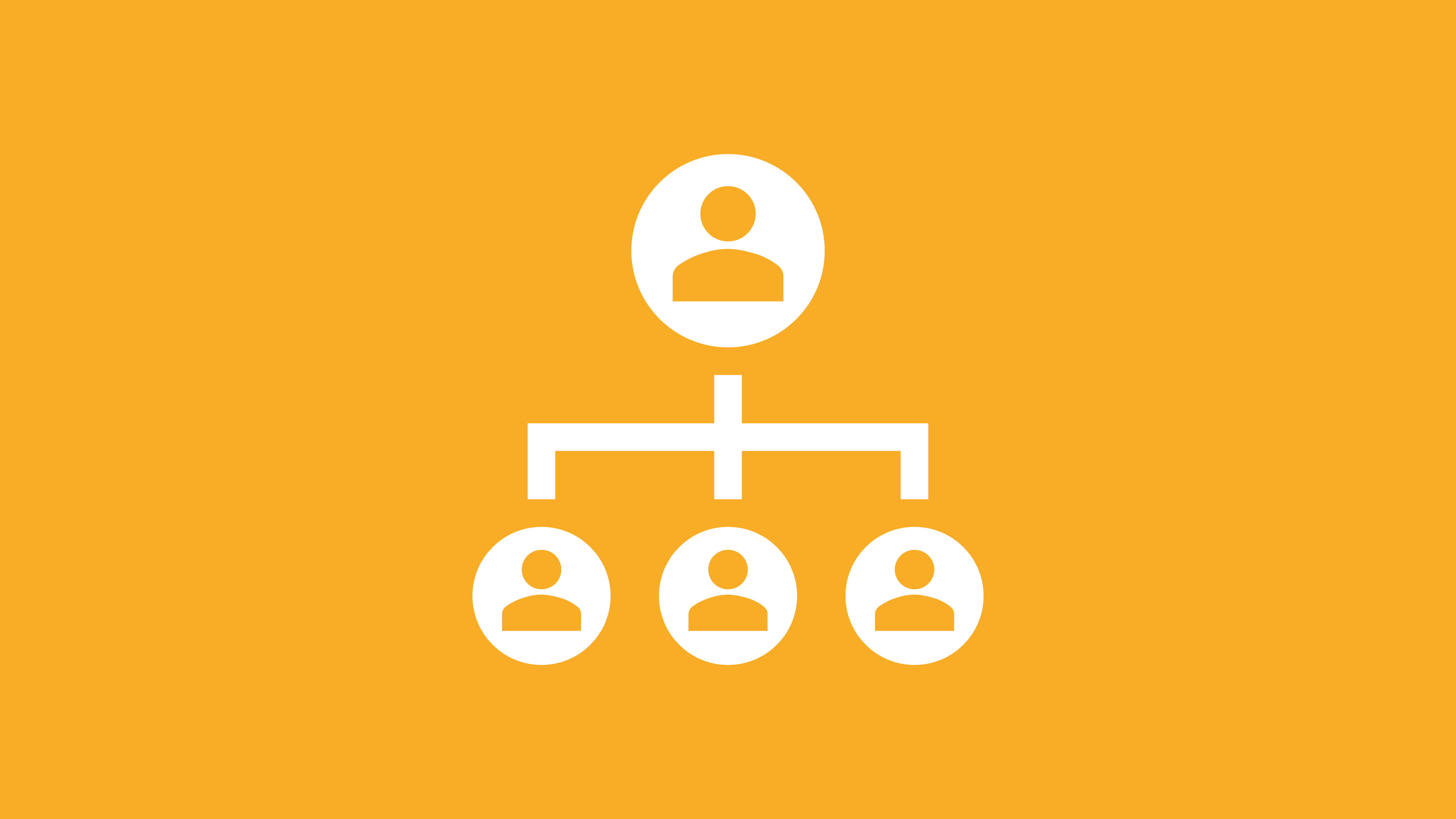 Grafik zur Einblendung des Organigramms