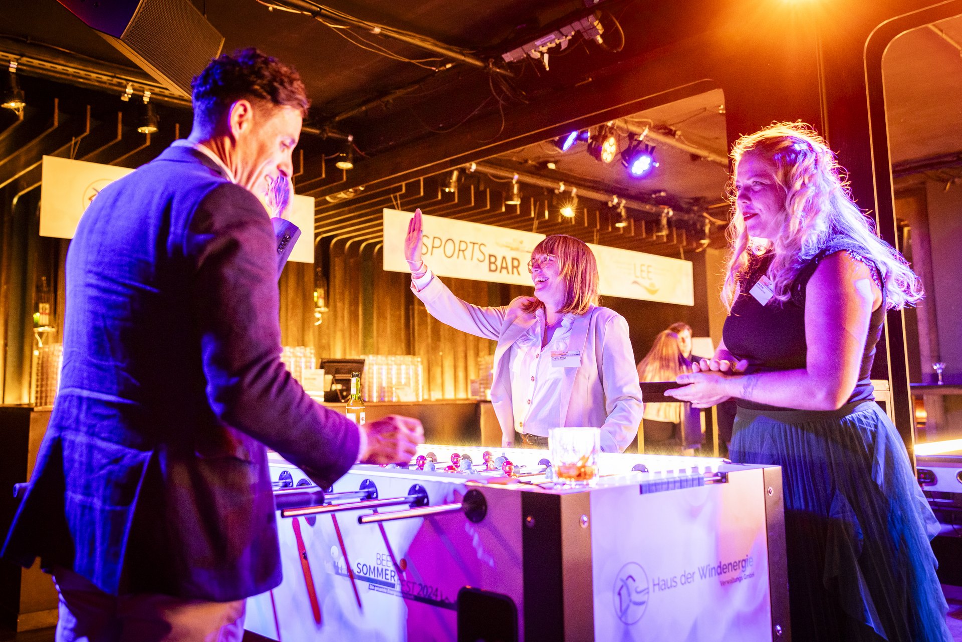 Impressionen vom Kickertisch ©Liesa Johannsen