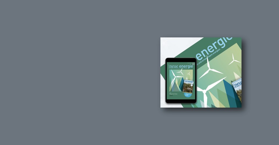 neue energie Titelbild