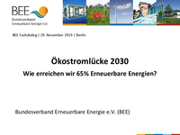 BEE-Fachdialog 