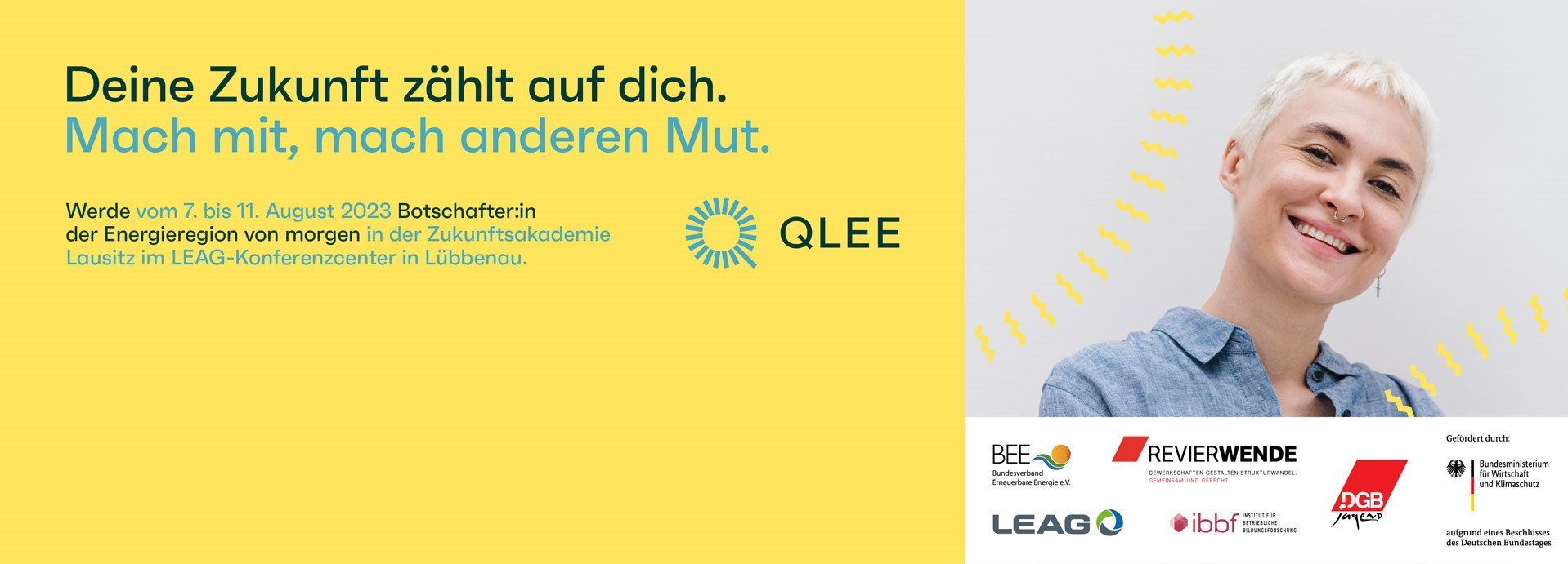 Banner QLEE Zukunftsakademie