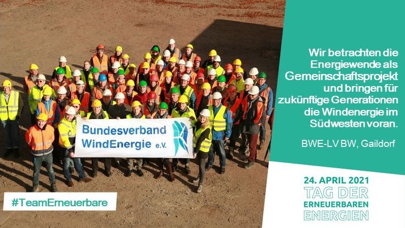 Gruppenfoto des BWE-LV BW