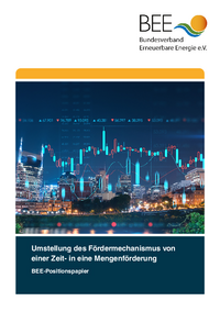 Umstellung des Fördermechanismus von einer Zeit- in eine Mengenförderung