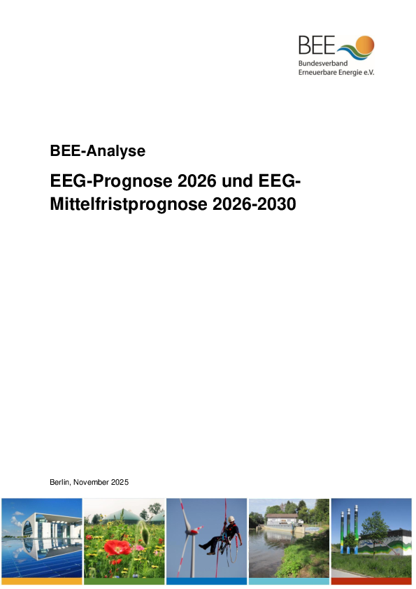 Analyse der EEG-Prognose der Übertragungsnetzbetreiber
