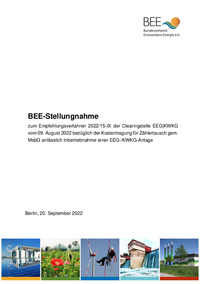 Stellungnahme zur Kostentragung für Zählertausch anlässlich Inbetriebnahme einer EEG-/KWKG-Anlage PDF