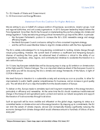 Statement Coalition for Higher Ambition PDF
