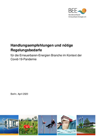 Handlungsempfehlungen und nötige Regelungsbedarfe für die EE Branche im Kontext der Covid-19-Pandemie PDF