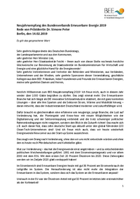 BEE-Neujahrsempfang Rede Simone Peter PDF