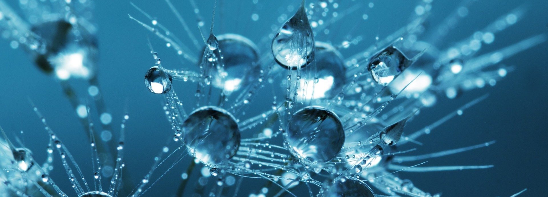 Wasserstoff Molekühle blau