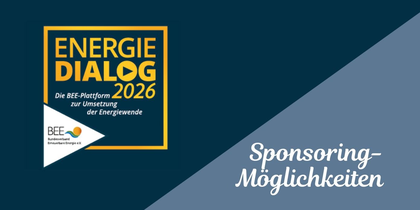 Bildbeschreibung: Energiedialog 2026 Banner Sponsoring-Möglichkeiten