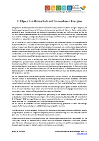Erfolgreicher Klimaschutz mit Erneuerbaren Energien PDF