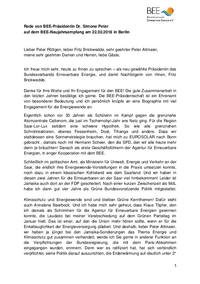 BEE-Neujahrsempfang Rede Simone Peter PDF