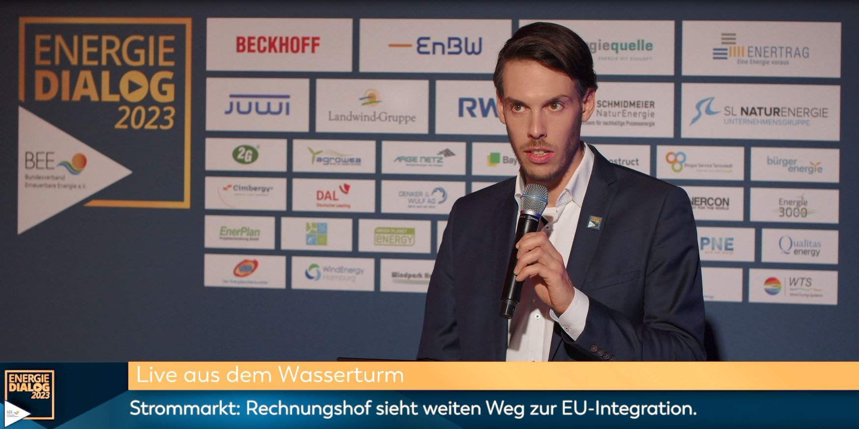 Mirko Moser-Abt im Interview auf dem ENERGIEDIALOG 2023