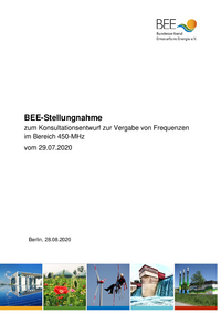BEE-Stellungnahme Frequenzvergabe 450 MHz PDF