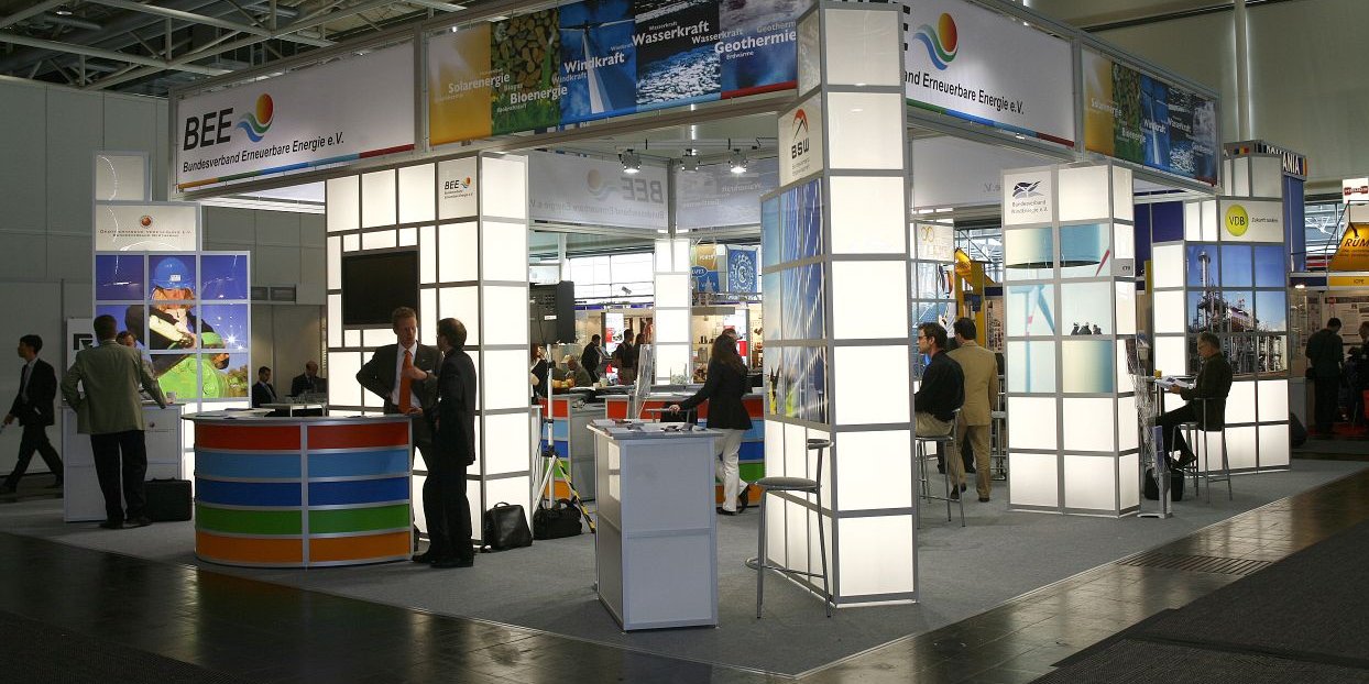 BEE-Stand auf der Hannover Messe 2007