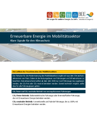 BEE-Positionspapier Erneuerbare Energie im Mobilitätssektor PDF