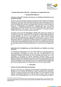 Dringende Änderungen im EEG 2021 – Anpassungen und redaktionelle Fehler PDF