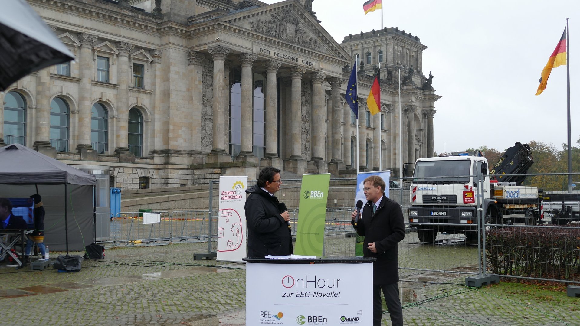 Wolfram Axthelm im Interview zur EEG-Novelle vor dem Bundestag, Oktober 2020