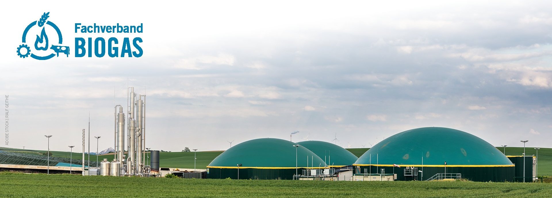 Fachverband Biogas Banner