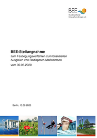 BEE-Stellungnahme Bilanzieller Ausgleich Redispatch PDF