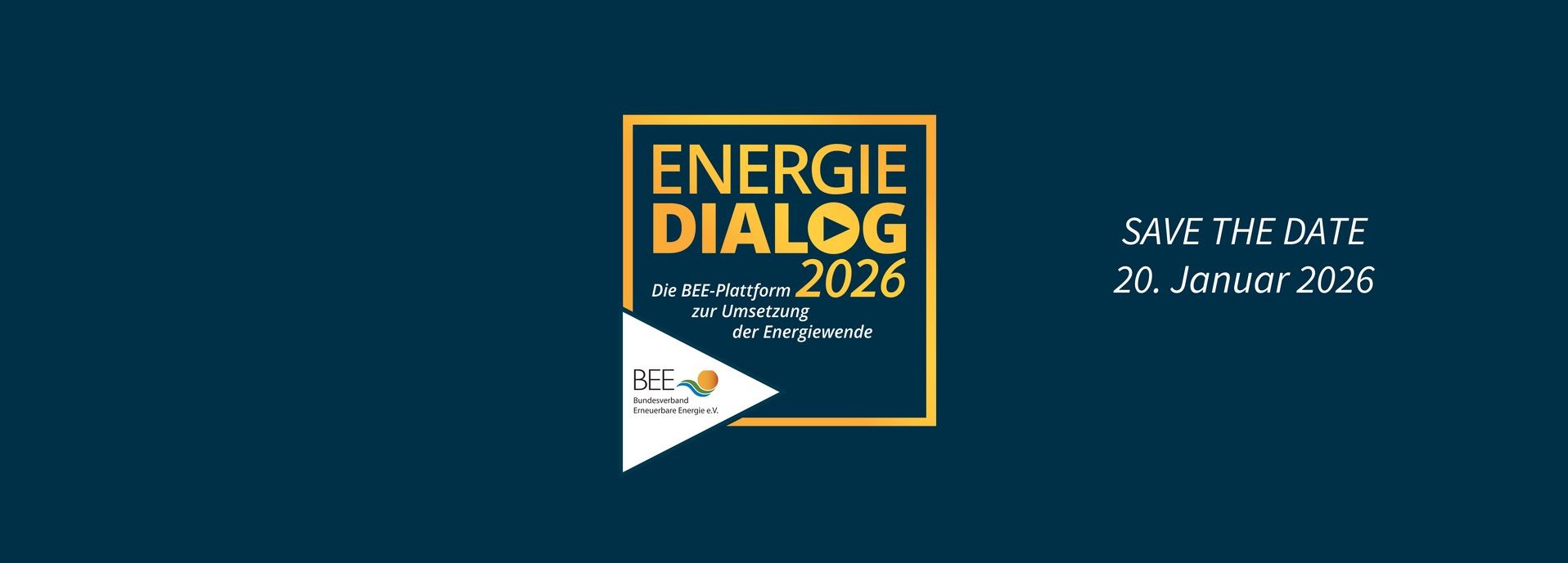 Beschreibung: Energiedialog 2026